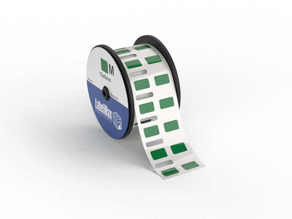 Max Premium  Rechteck Etiketten - LabelMax MP1 - 8-27mm