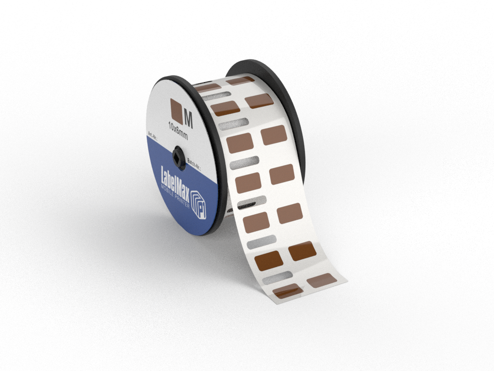 Max Premium Plus Rechteck Etiketten - LabelMax MP1 - 8-27mm