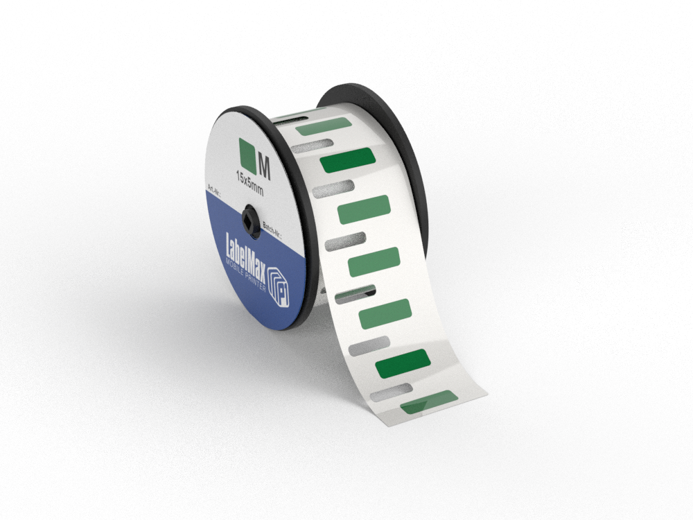 Max Premium Plus Rechteck Etiketten - LabelMax MP1 - 8-27mm