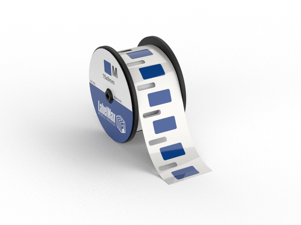 Max Premium  Rechteck Etiketten - LabelMax MP1 - 8-27mm