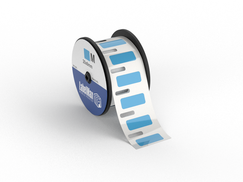 Max Premium  Rechteck Etiketten - LabelMax MP1 - 8-27mm