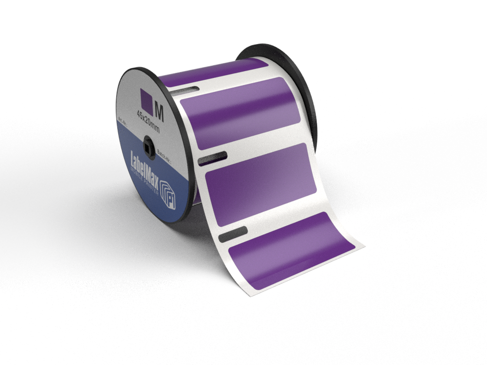 Max Premium Plus Rechteck Etiketten - LabelMax MP1 - 40mm