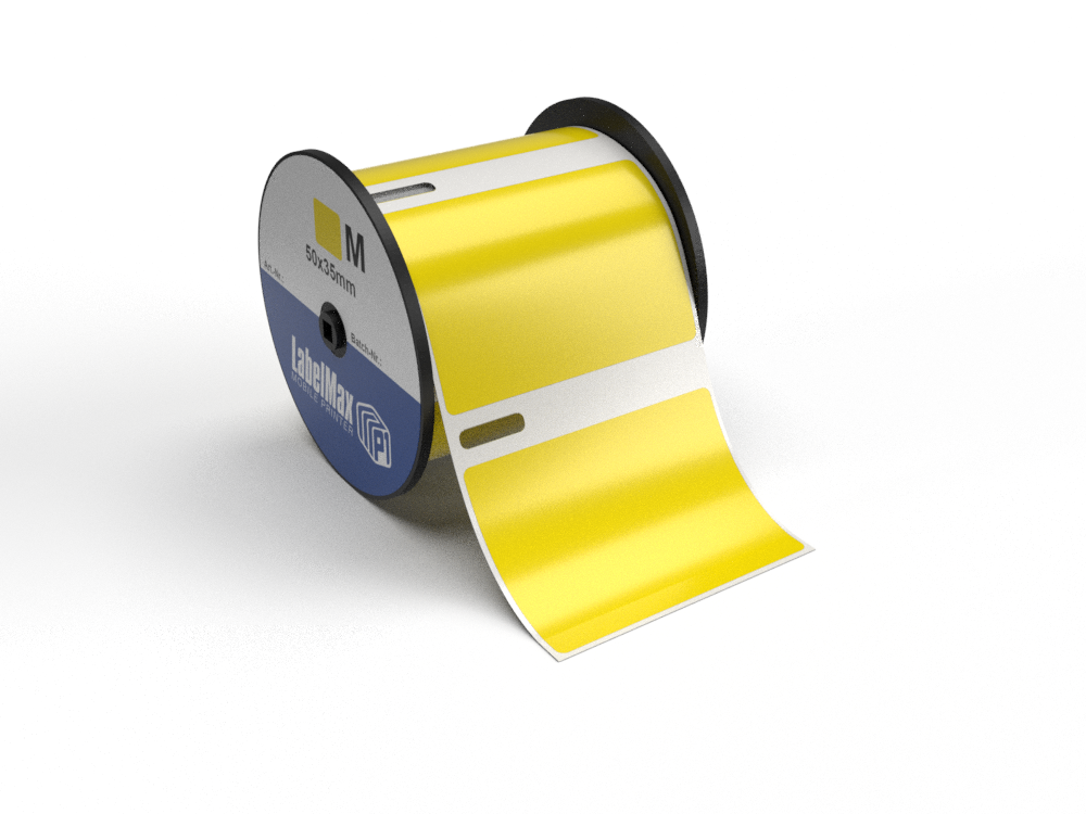 Max Premium Plus Rechteck Etiketten - LabelMax MP1 - 50mm