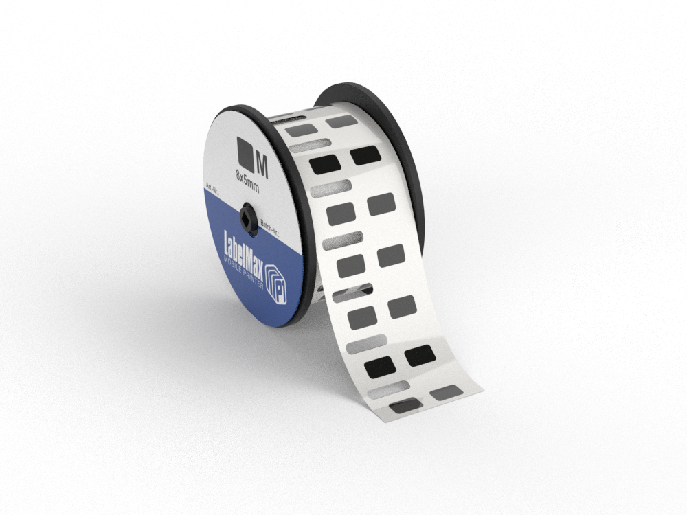 Max Premium Plus Rechteck Etiketten - LabelMax MP1 - 8-27mm