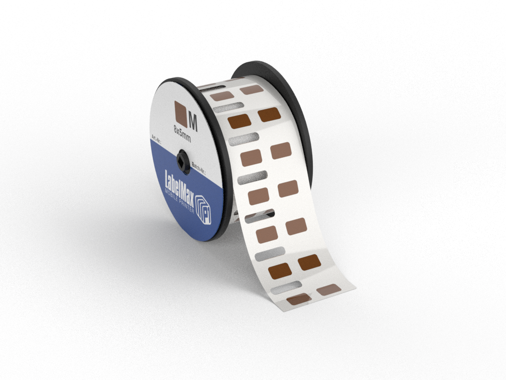 Max Premium  Rechteck Etiketten - LabelMax MP1 - 8-27mm