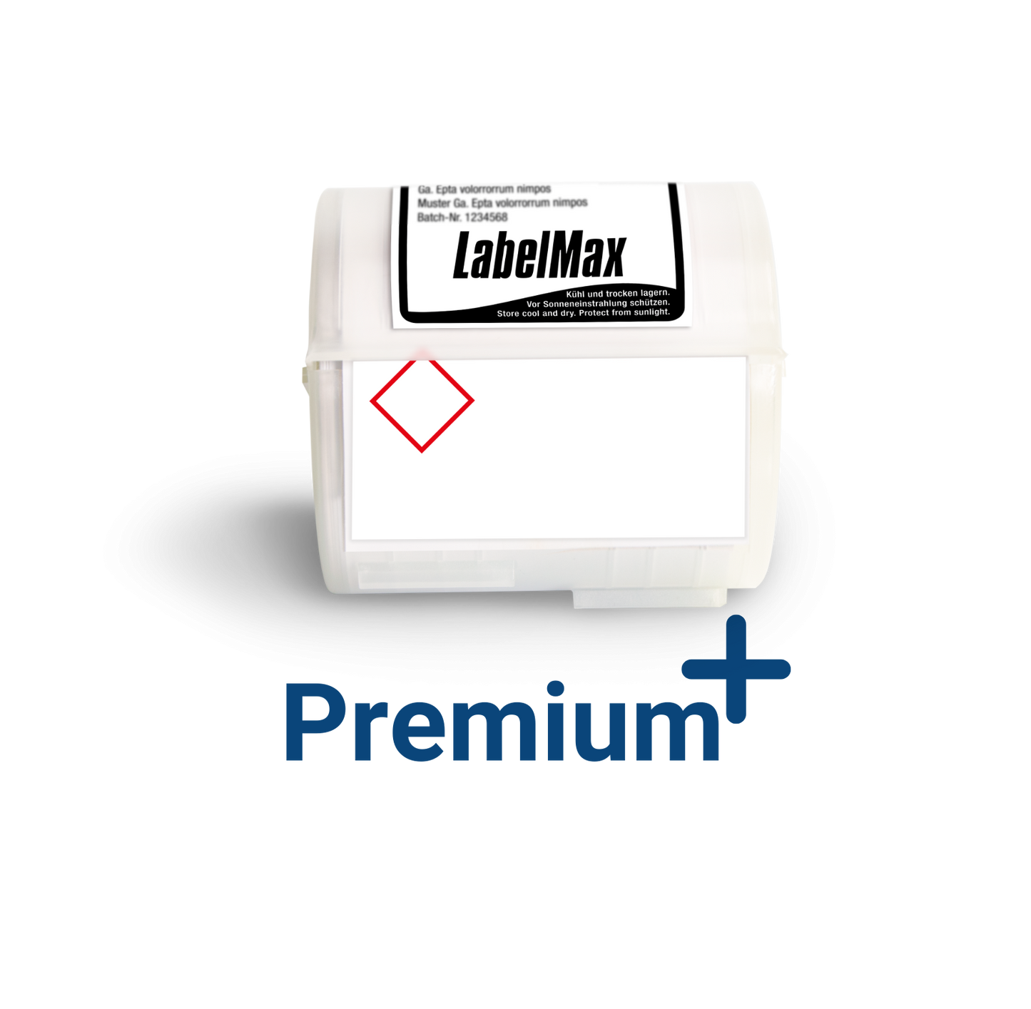 Max Premium Plus GHS Etiketten mit vorgedruckter Raute (1-5)