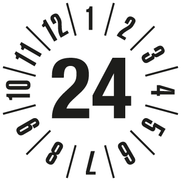 Jahresprüfplakette  - JP1