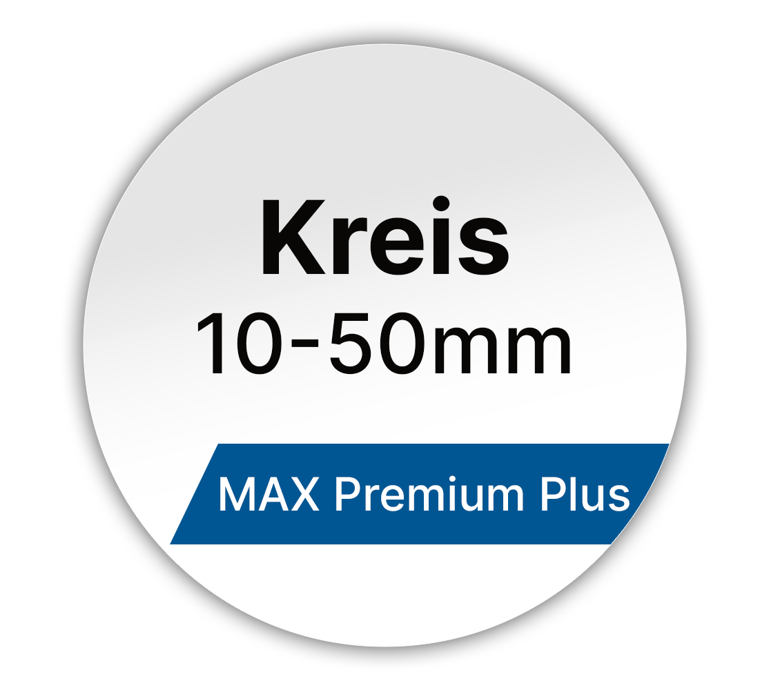 Max Premium Plus - Kreis Etiketten - LabelMax MP1