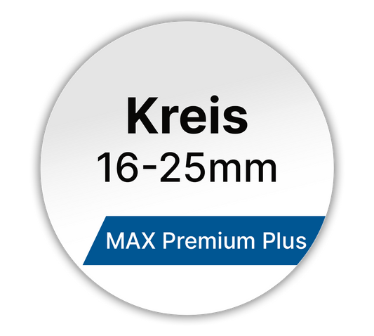 Max Premium Plus Kreis Etiketten - LabelMax 16-25mm