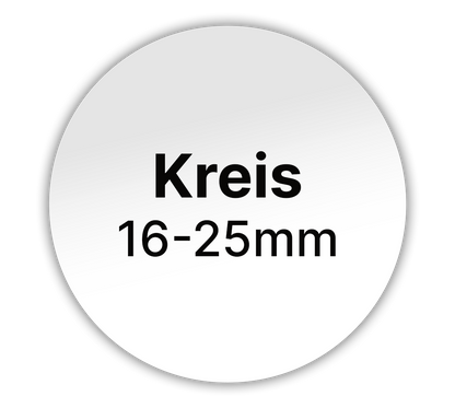 Max Premium Kreis Etiketten - LabelMax 16-25mm