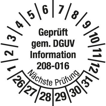 Prüfplaketten für Leitern und Tritte  - LP4
