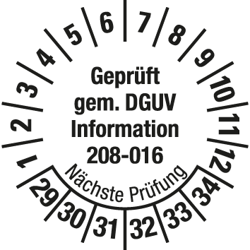 Prüfplaketten für Leitern und Tritte  - LP4