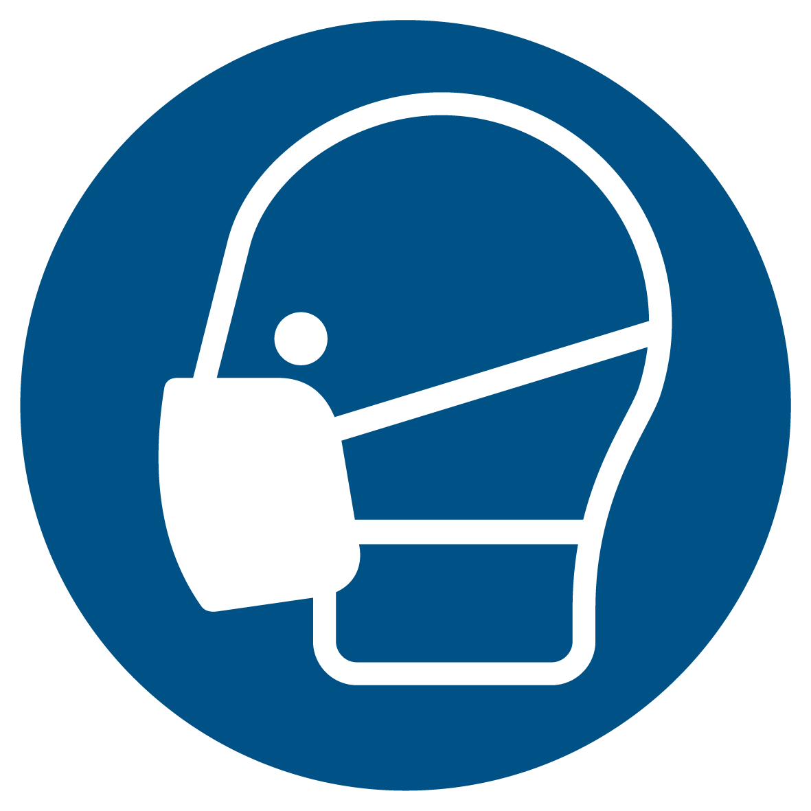 Gebotsschild - Maske benutzen