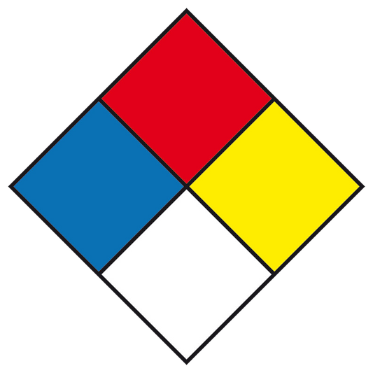 Gefahrgutschild - Gefahrendiamant „hazard diamond“