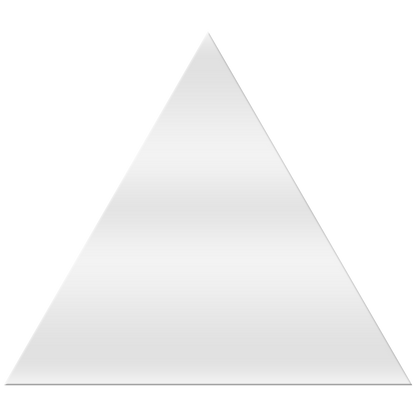 Schilder-Rohlinge- Dreieck