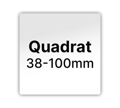 Max Premium Quadrat Etiketten - LabelMax 38-100mm Seitenlänge