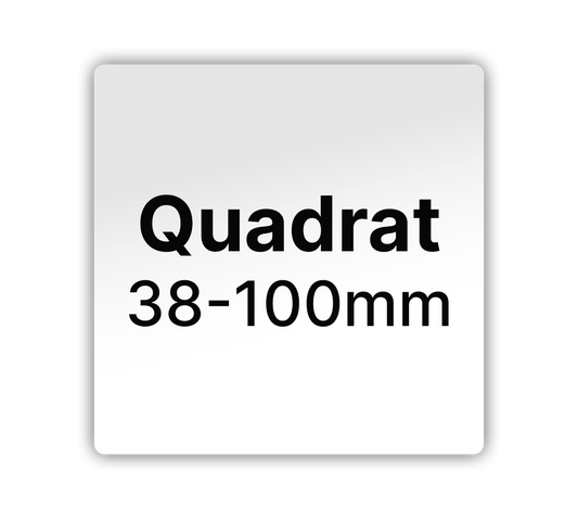 Max Premium Quadrat Etiketten - LabelMax 38-100mm Seitenlänge