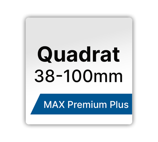 Max Premium Plus  Quadrat Etiketten - LabelMax 38-100mm Seitenlänge