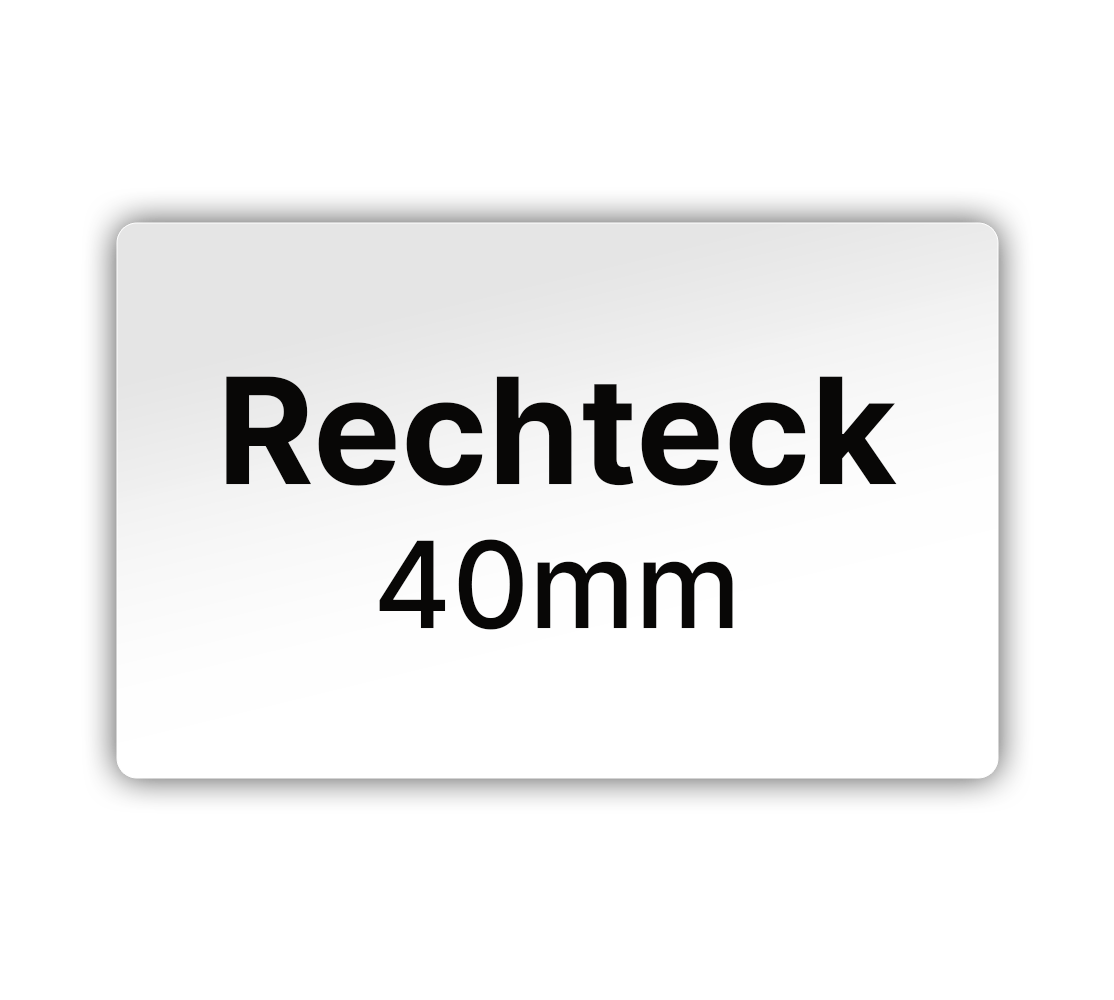 Max Premium  Rechteck Etiketten - LabelMax MP1 - 40mm