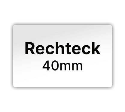 Max Premium  Rechteck Etiketten - LabelMax MP1 - 40mm