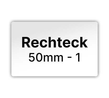 Max Premium  Rechteck Etiketten - LabelMax MP1 - 50mm