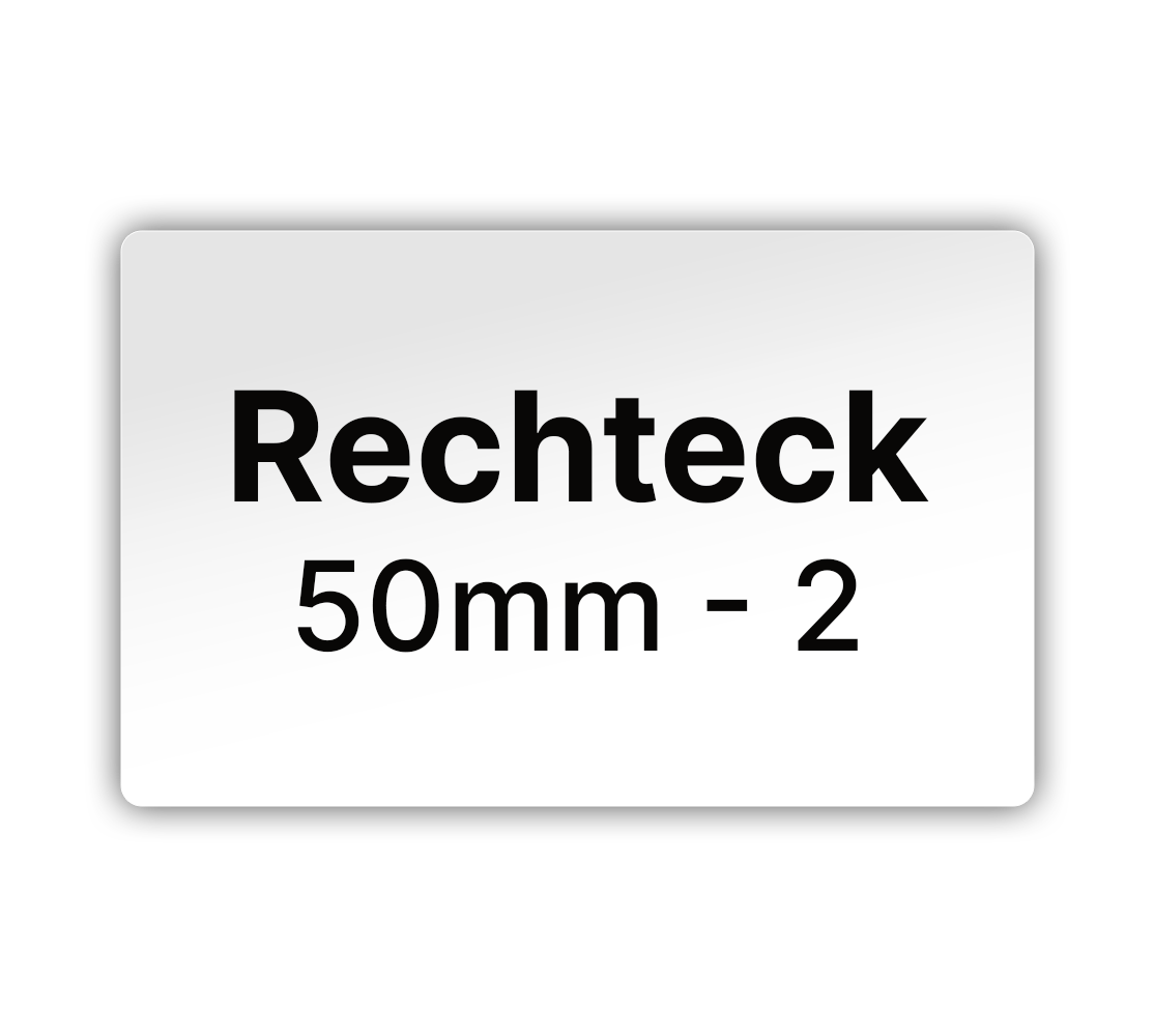 Max Premium  Rechteck Etiketten - LabelMax MP1 - 50mm