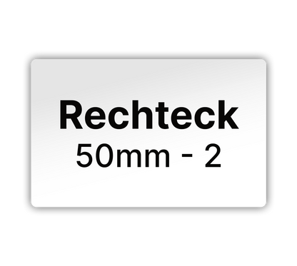 Max Premium  Rechteck Etiketten - LabelMax MP1 - 50mm