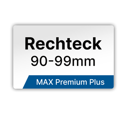 Max Premium Plus Rechteck Etiketten - LabelMax 90-99mm Breite