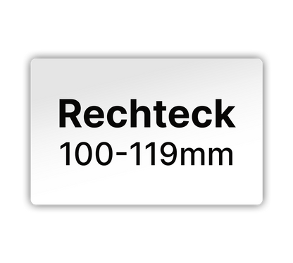 Max Premium Rechteck Etiketten - LabelMax 100-119mm Breite