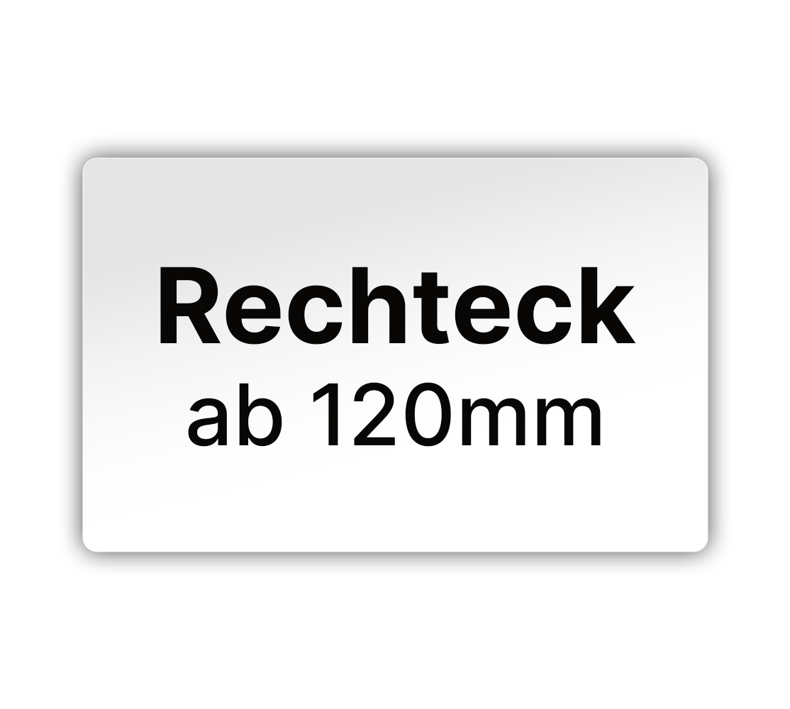Max Premium Rechteck Etiketten - LabelMax ab 120mm Breite