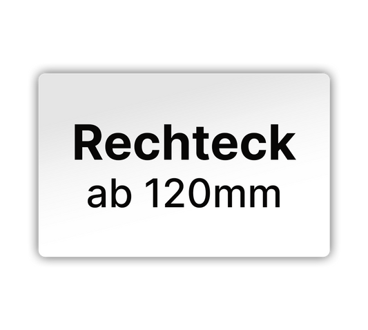 Max Premium Rechteck Etiketten - LabelMax ab 120mm Breite