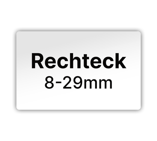Max Premium Rechteck Etiketten -  8-29mm Breite - LabelMax SP3