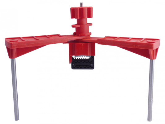 Kugelventilverriegelung - max. 45 mm (B), max. 170 mm (L), max. 25 mm (Dicke)