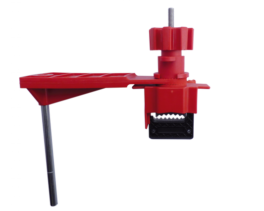 Kugelventilverriegelung - max. 45 mm (B), max. 170 mm (L), max. 25 mm (Dicke)
