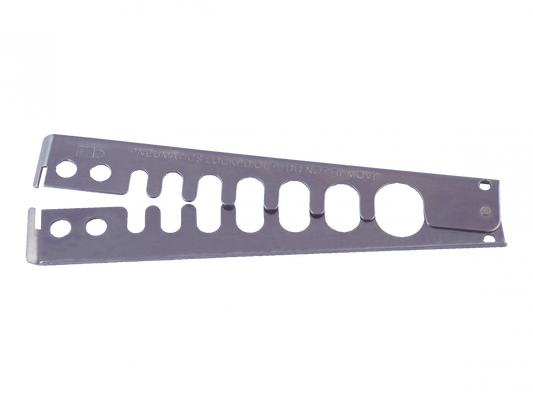 Pneumatische Verriegelung mit 7 Löchern ø 7-20 mm