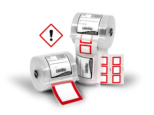 GHS Etiketten - 20 x 20 mm - 100 x 100 mm