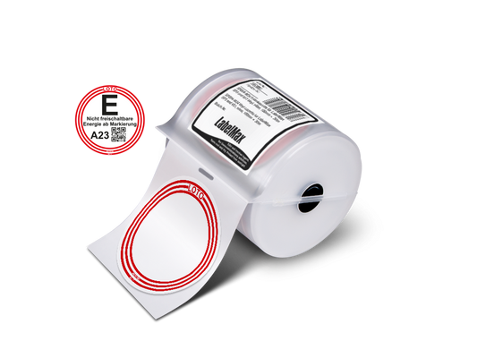 LOTO-Energiepunkt-Label Rund