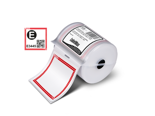Max Premium Plus LOTO-Energiepunkt-Label