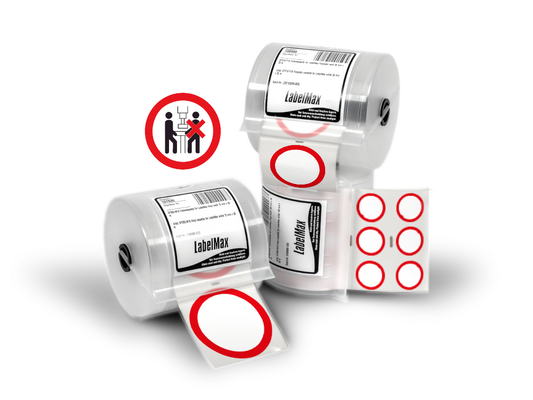 Verbotsschilder ohne Diagonale - Ø30mm -  Ø100mm