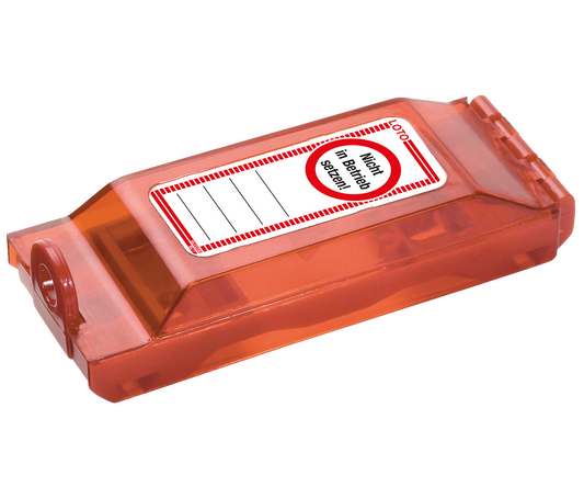 Wandschalterverriegelung