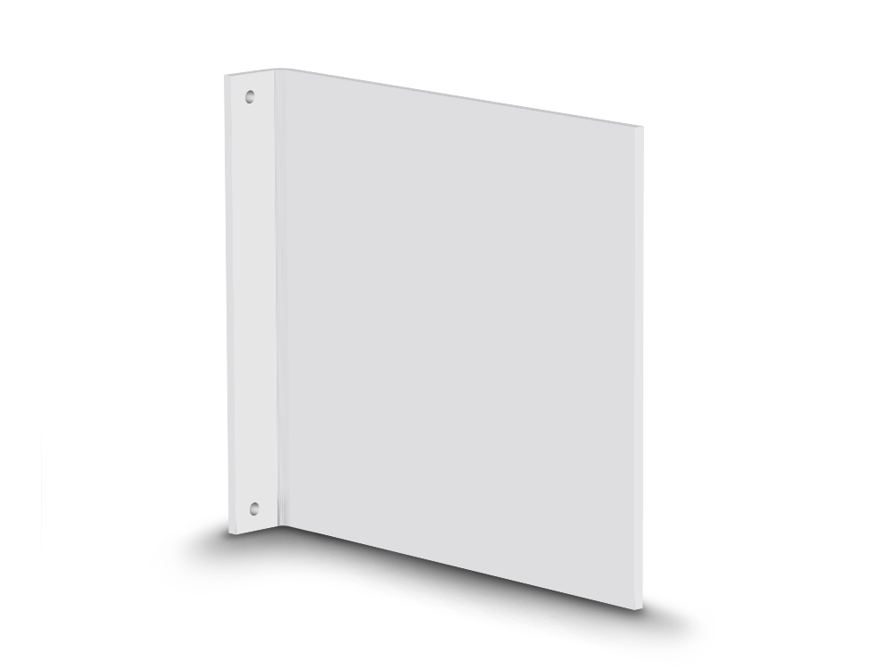Schilder-Rohling - Nasen- & Fahnenschilder - Quadrat