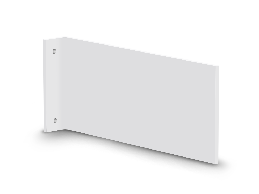 Schilder-Rohling - Nasen- & Fahnenschilder - Rechteck