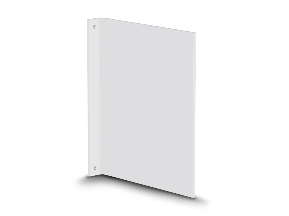 Schilder-Rohling - Nasen- & Fahnenschilder - Rechteck