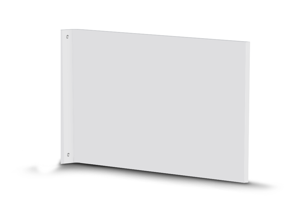 Schilder-Rohling - Nasen- & Fahnenschilder - Rechteck