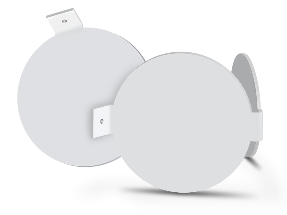 Schilder-Rohling - Nasen- & Fahnenschilder - Kreis