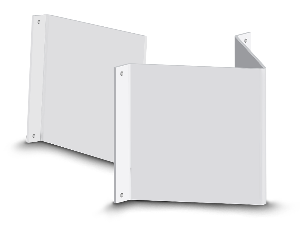 Schilder-Rohling - Nasen- & Fahnenschilder - Quadrat