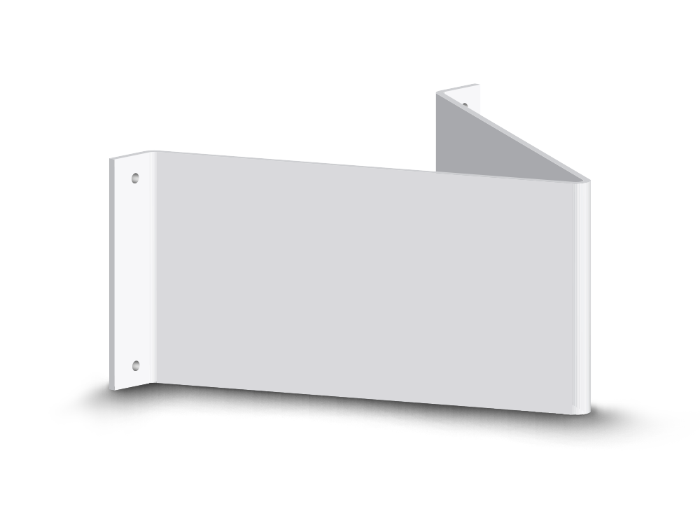 Schilder-Rohling - Nasen- & Fahnenschilder - Rechteck