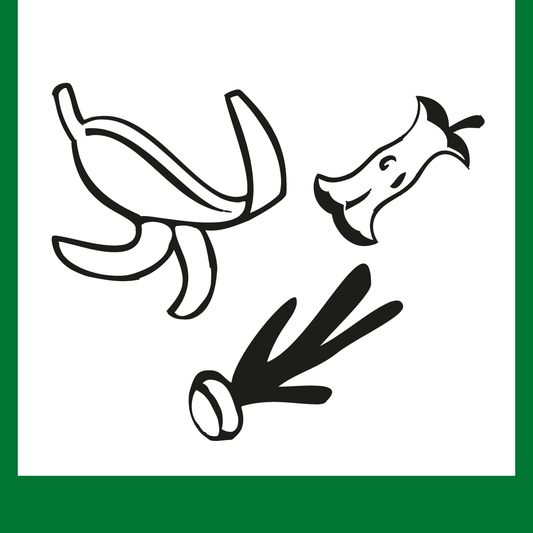Wertstoffschild - Biomüll