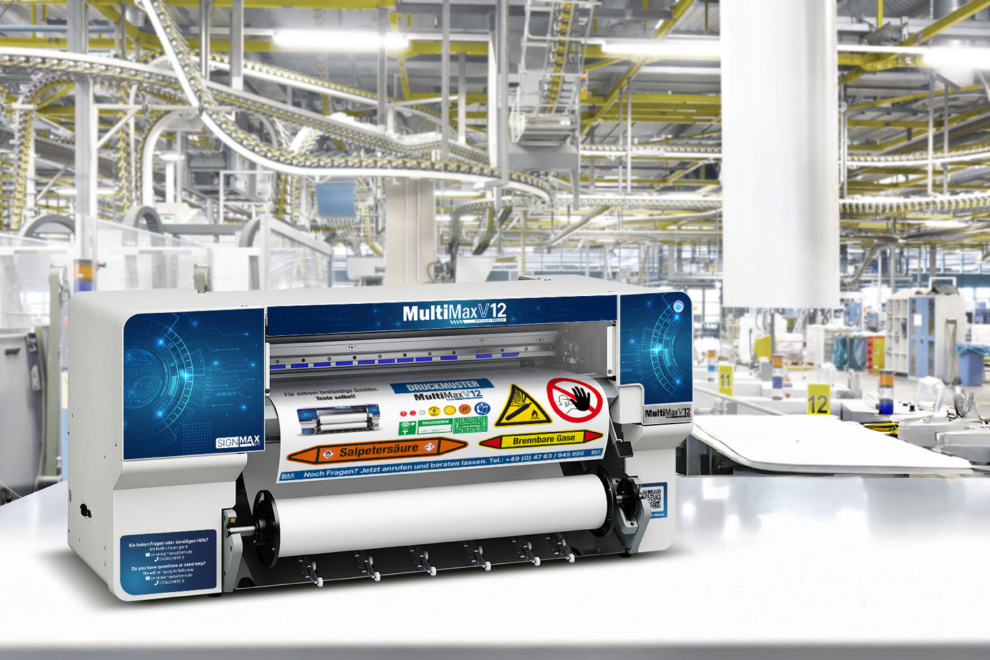 MultiMax V12 - Beschriftungssystem