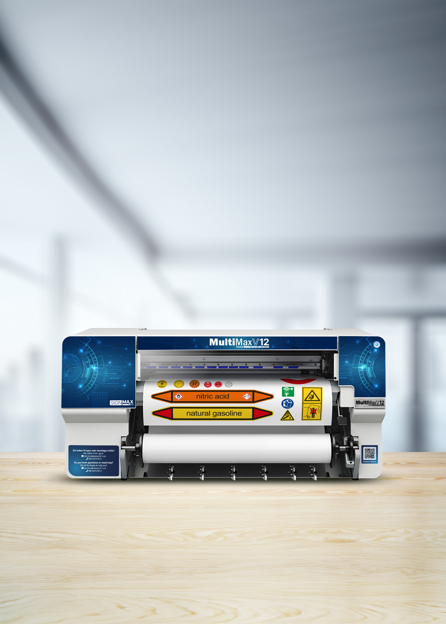 MultiMax V12 - Beschriftungsset